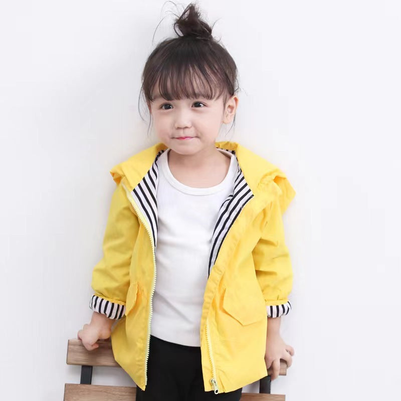 Adorable Unisex Cartoon Hoodie Coat for Kids