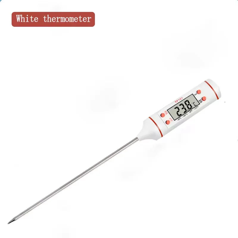 1 pcs Food Baking Digital Kitchen Thermometer Electronic Probe Type Liquid Barbecue BBQ Temperature Measuring Pen