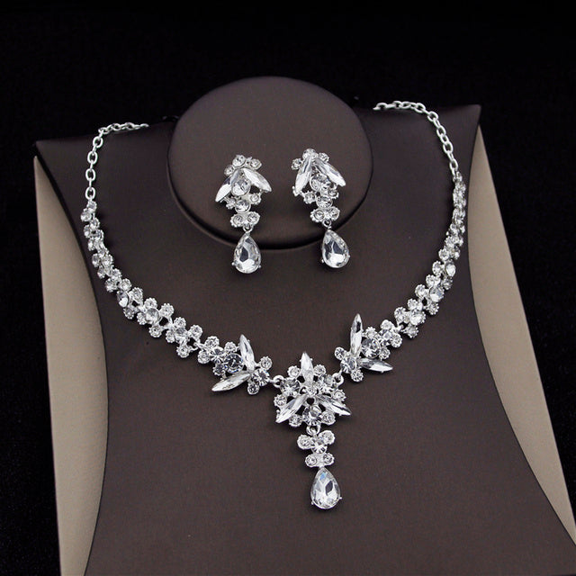 Elegant Royal Queen Bridal Jewelry Set for Women