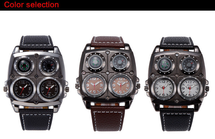 Men's Quartz Watch with Luminous Features