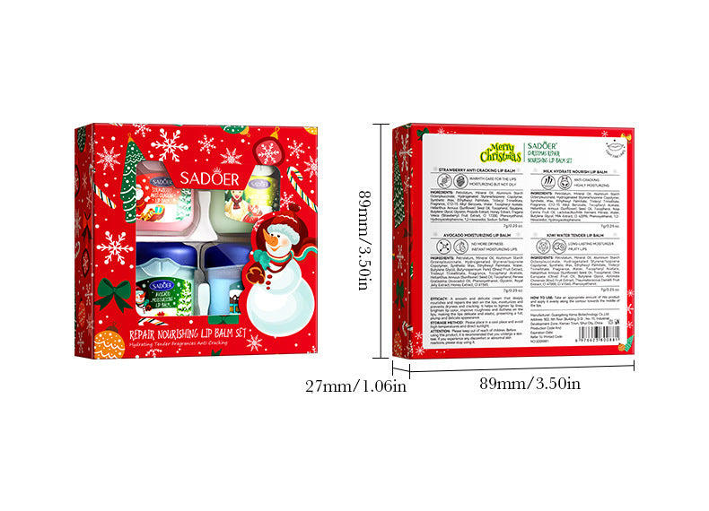 Full Nourishing Lip Balm Set