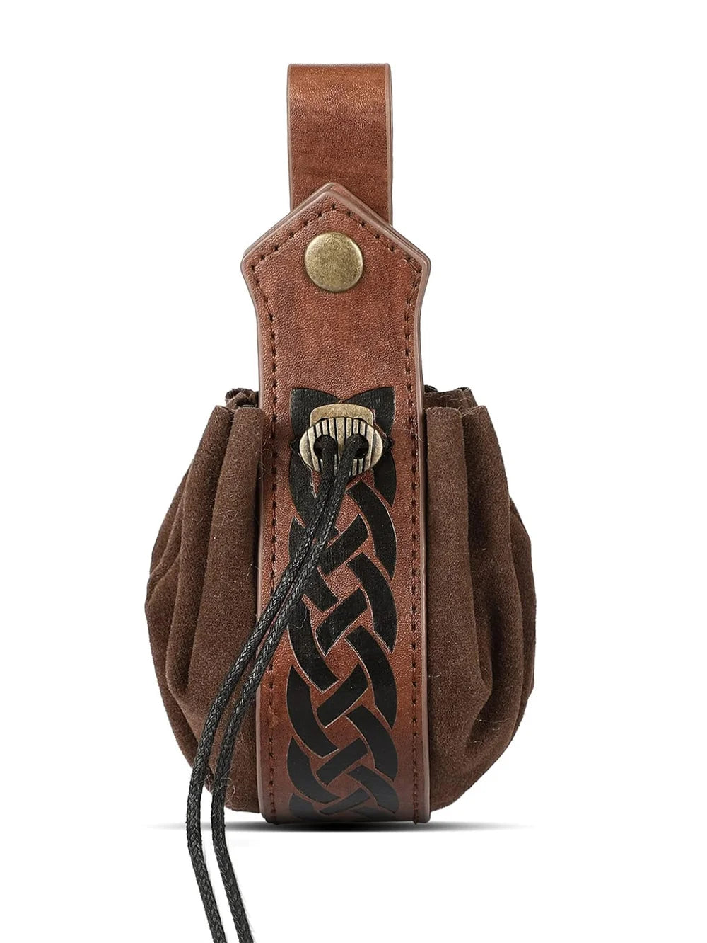 Medieval Belts Viking Knights Loose Change Waist Bags Renaissance Retro Belts Halloween Role-playing Dresses Buckle Props,