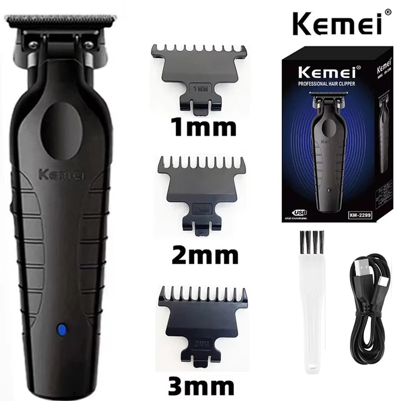 Kemei 2299 Pro Clipper - Laser-Precise Detailing & Fades