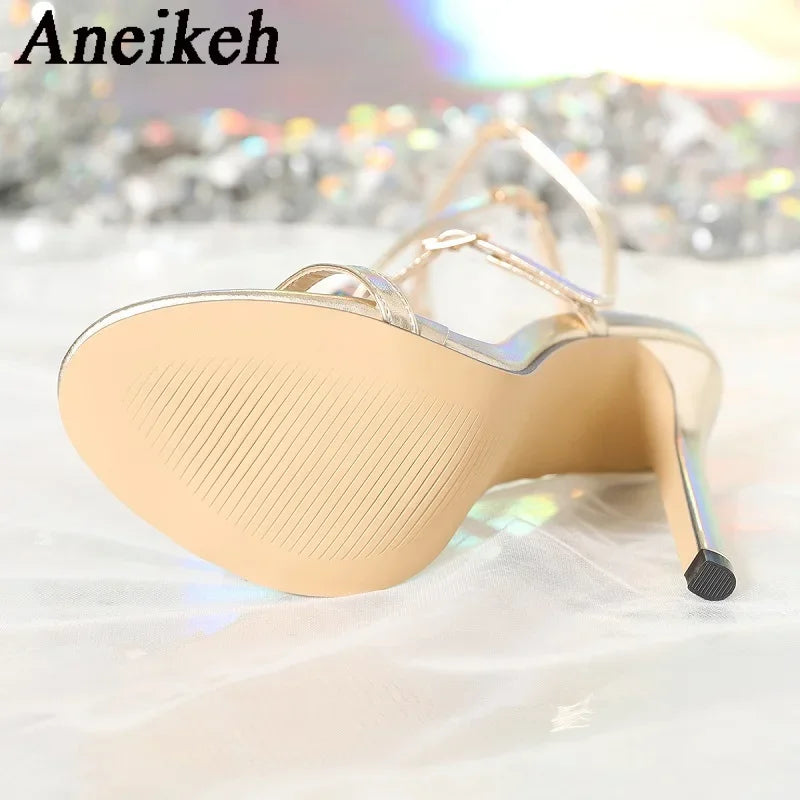 Women Summer Open Toe Gladiator high Heels