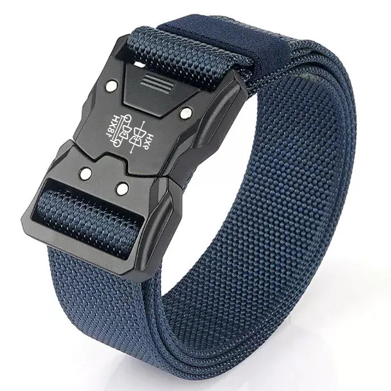 High Quality Men Belt Outdoor Work Training Belt Woven Belt Canvas Multi Function Belt Denim Belt