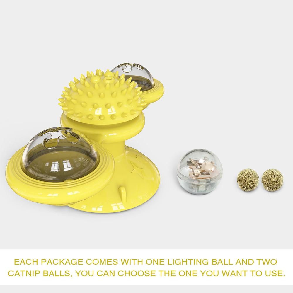 Cats Whirling LED Balls Cat Toy