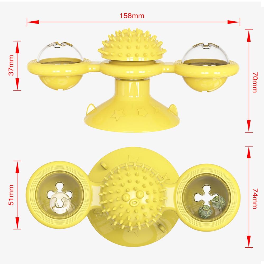 Cats Whirling LED Balls Cat Toy