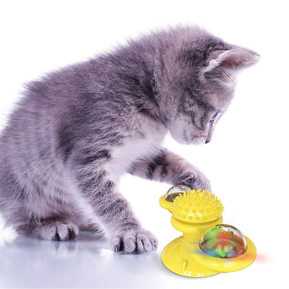 Cats Whirling LED Balls Cat Toy