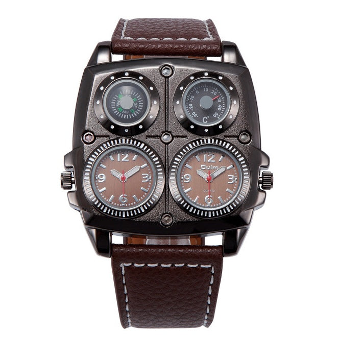 Men's Quartz Watch with Luminous Features