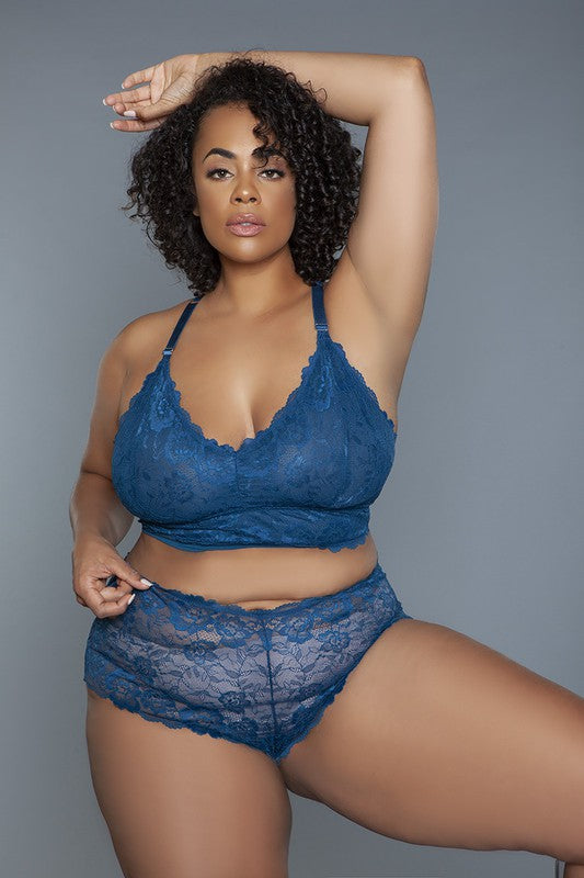 Cindy Cami Set in Deep Royal