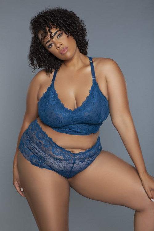 Cindy Cami Set in Deep Royal