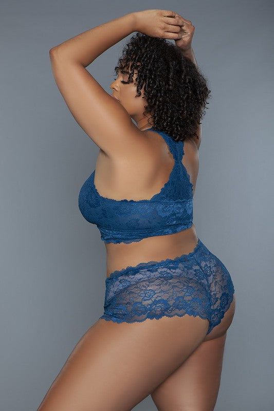 Cindy Cami Set in Deep Royal