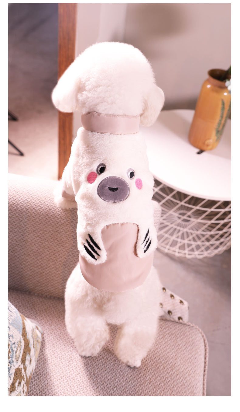 Adorable Princess Dog Clothes for Pomeranian Bichon Teddy