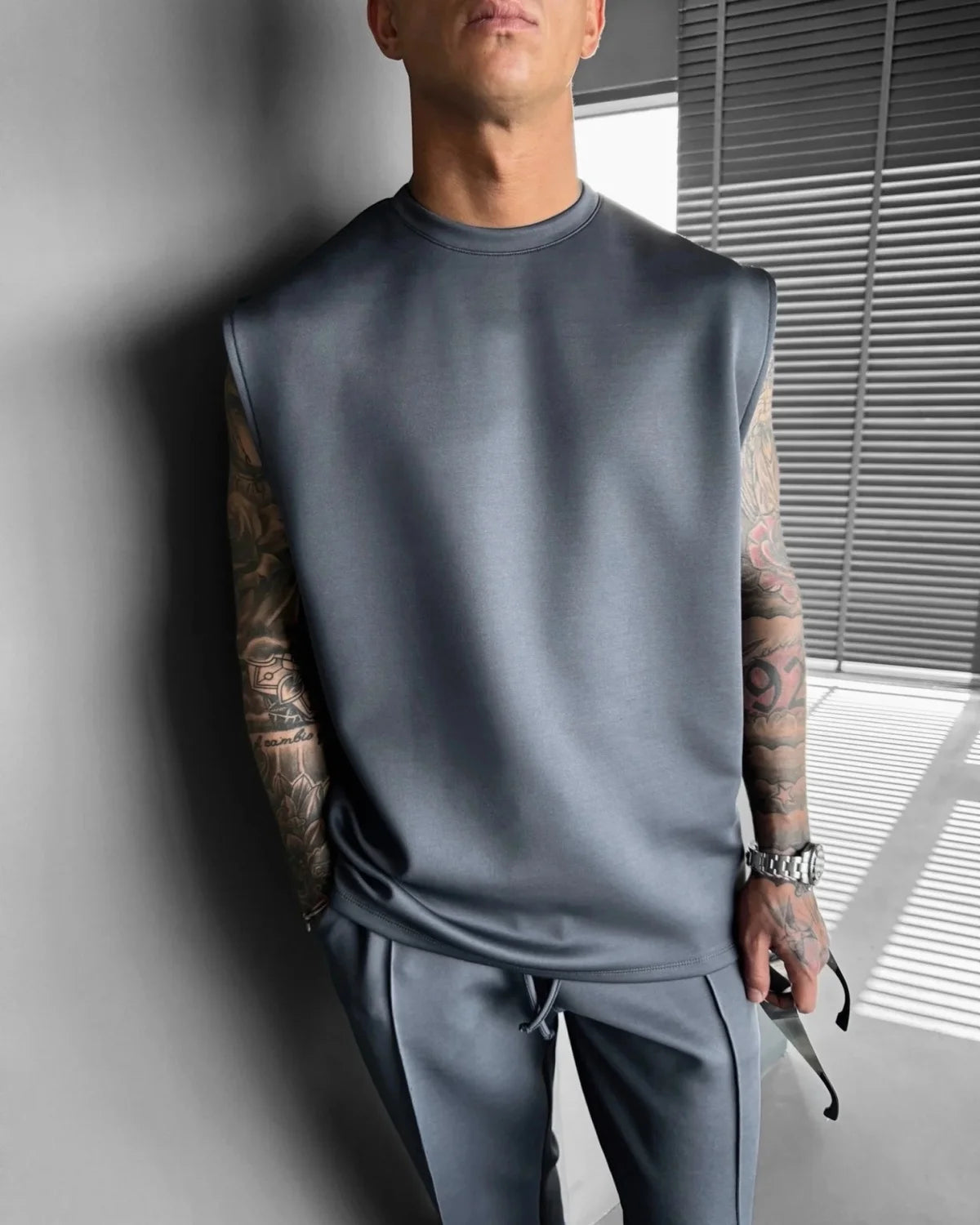 Men's casual Sleeveless Suit