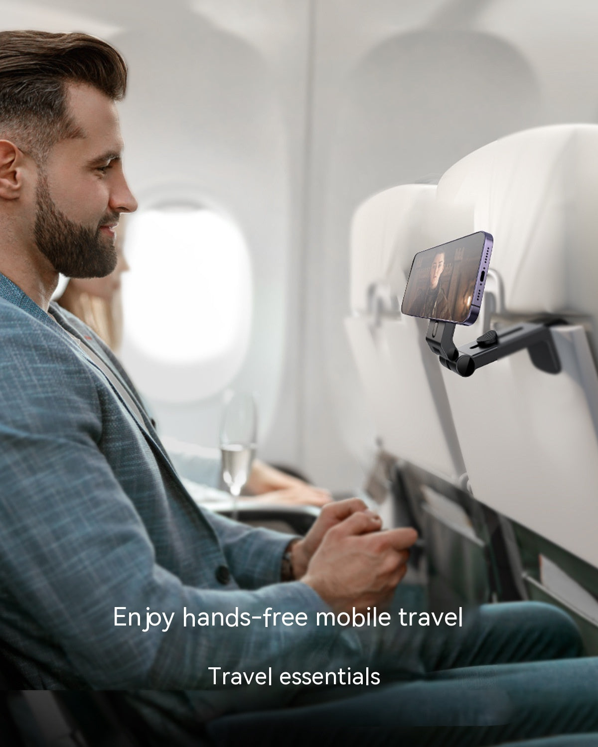 Universal Magnetic Travel Phone Holder for Desktop