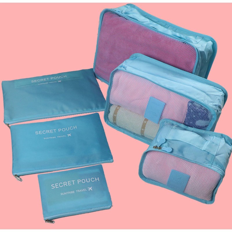 Space-Saving Portable Packing Cubes for Travel