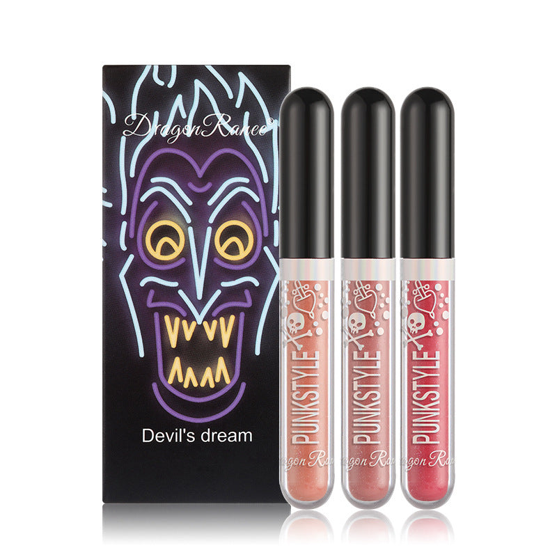 Three Sets of Halloween Diamond Lip Gloss