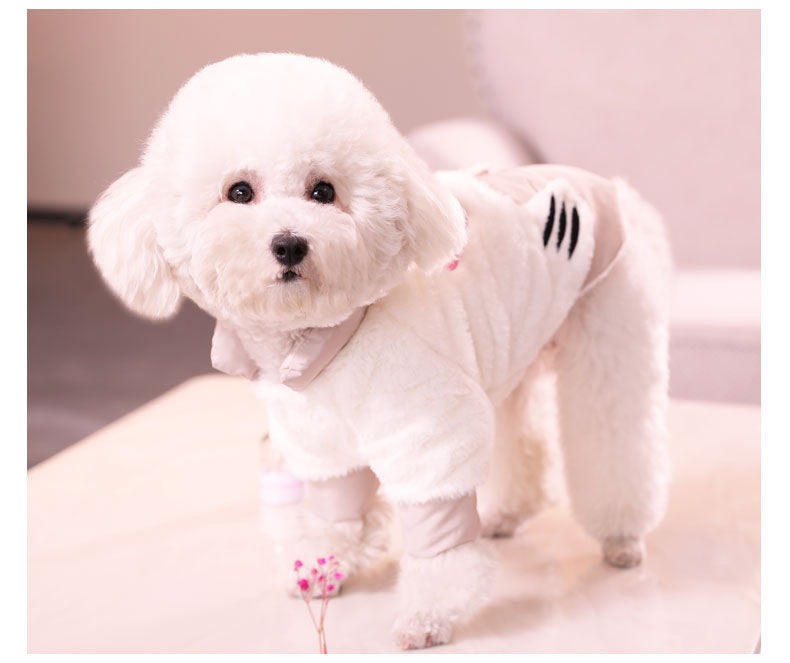 Adorable Princess Dog Clothes for Pomeranian Bichon Teddy
