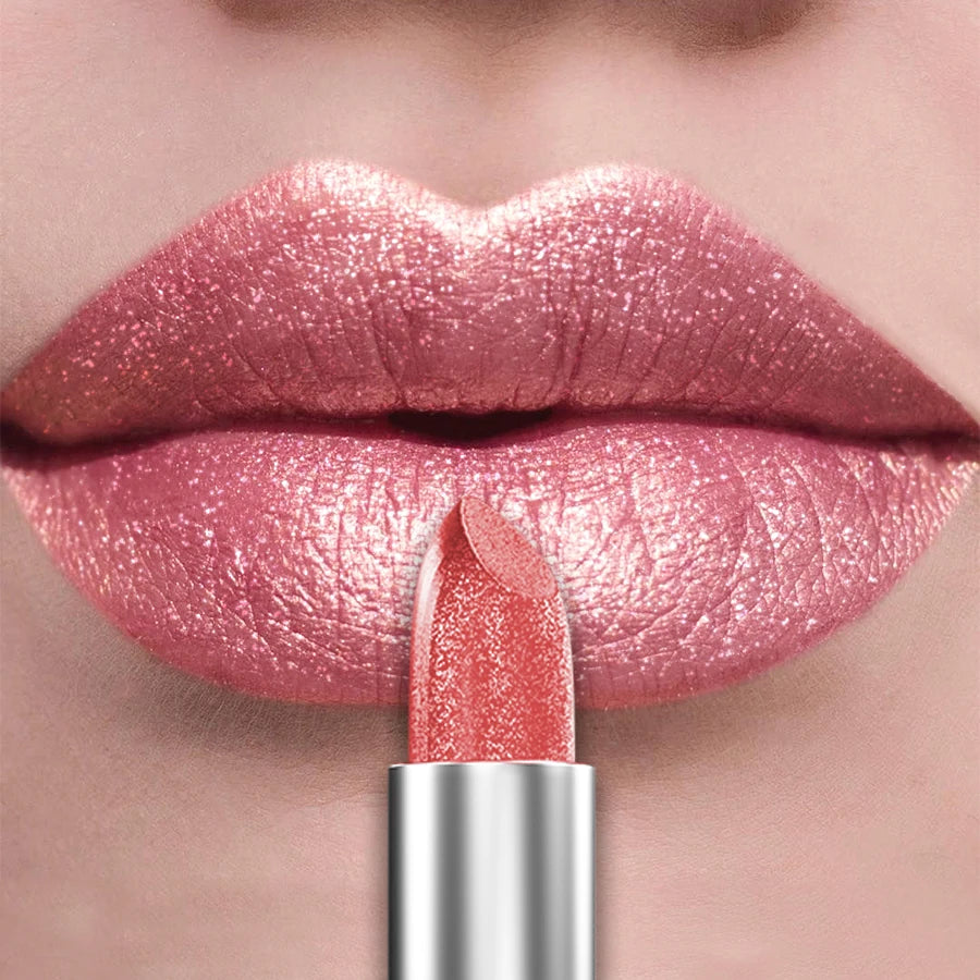 21Colors Metallic Lipstick - Bold Glitter & Matte Finish (Longwear Gift Set)