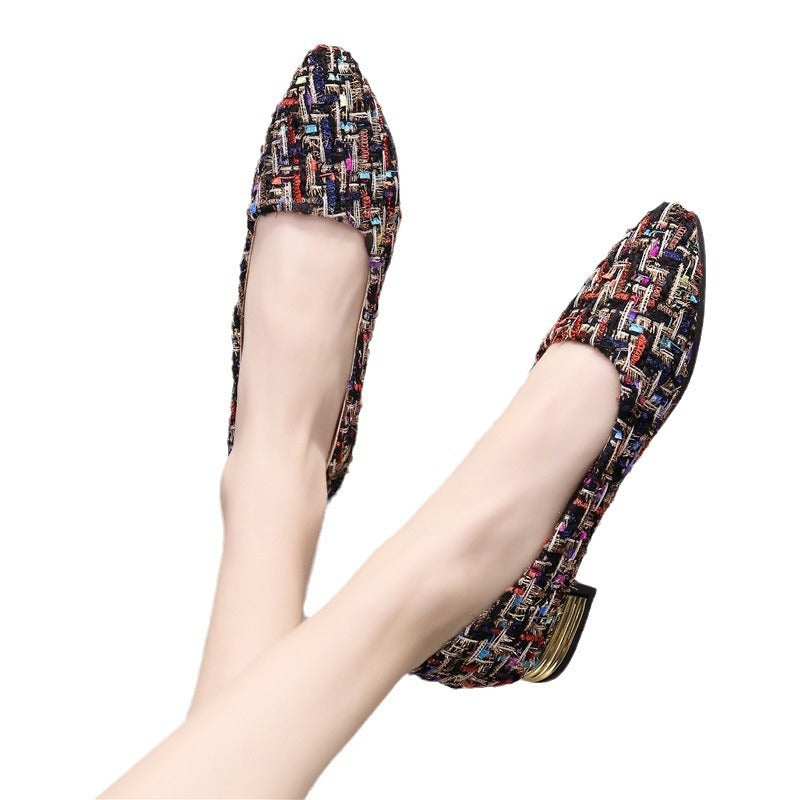Elegant Low Cut Shoes for Plus Size Women