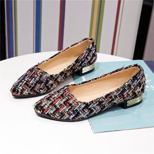 Elegant Low Cut Shoes for Plus Size Women