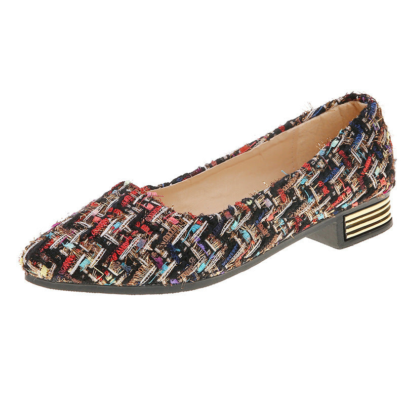 Elegant Low Cut Shoes for Plus Size Women