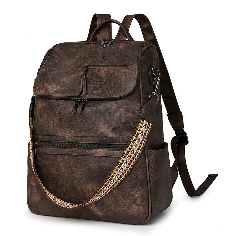 Trendy Retro Backpack for Students
