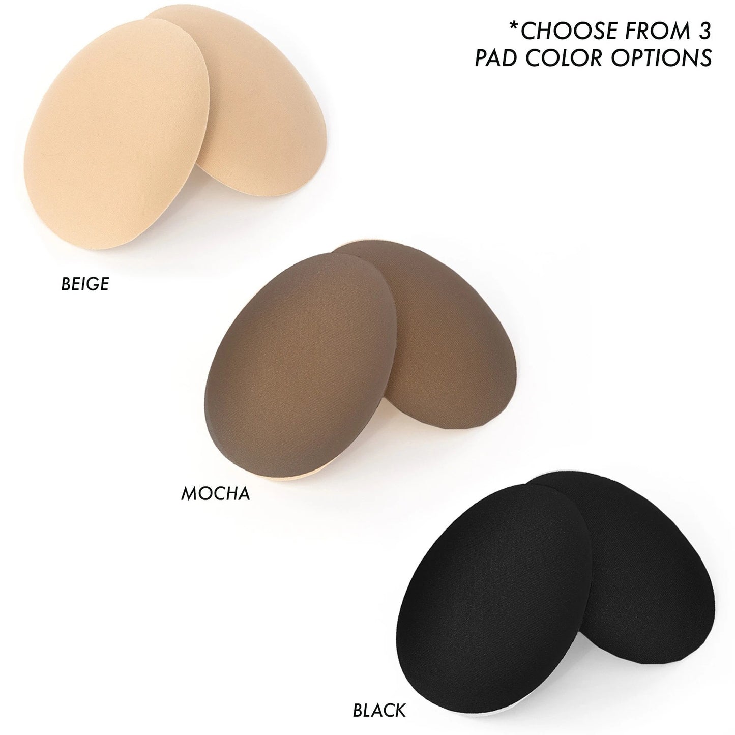Thin Silicone Solid Nipple Stickers - Shaped Chest Patch