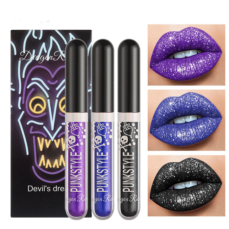 Three Sets of Halloween Diamond Lip Gloss