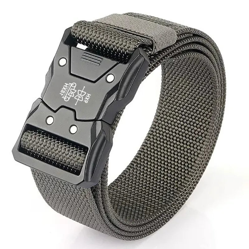 High Quality Men Belt Outdoor Work Training Belt Woven Belt Canvas Multi Function Belt Denim Belt