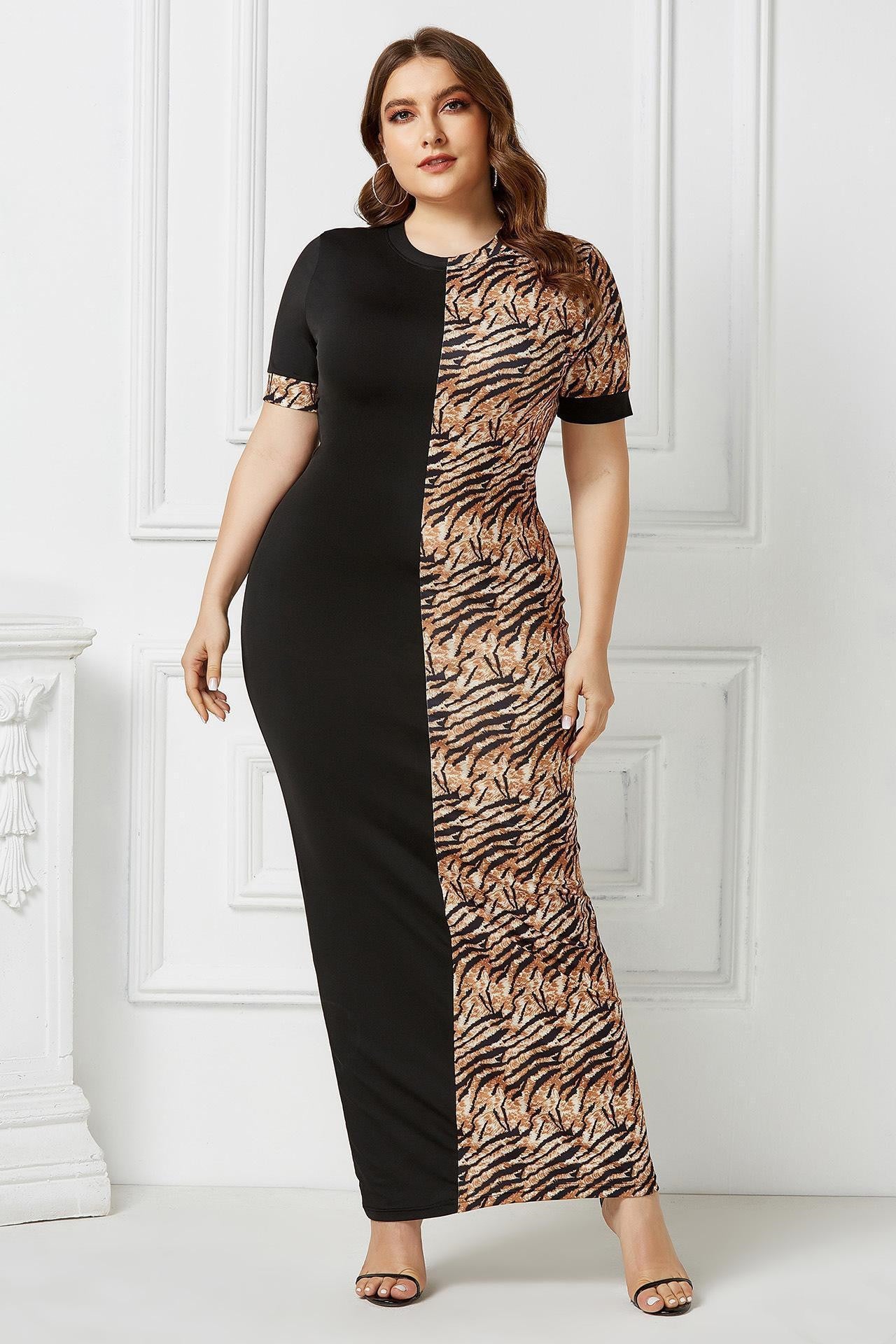 Plus Size Summer Bodycon Dress