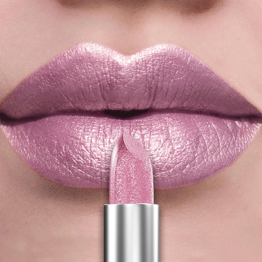 21Colors Metallic Lipstick - Bold Glitter & Matte Finish (Longwear Gift Set)