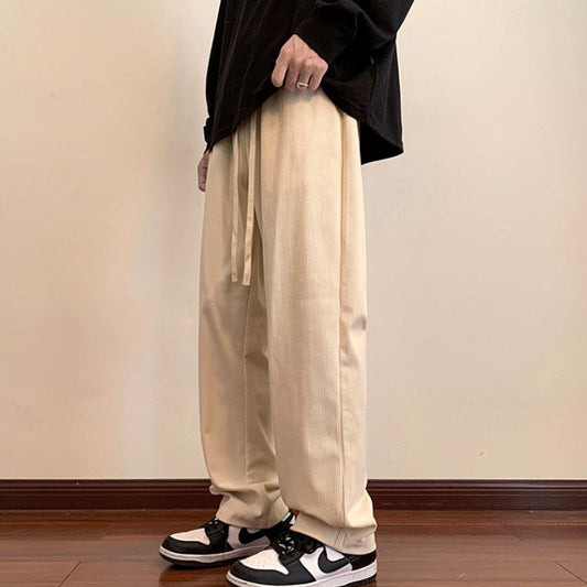 Winter-Ready Fleece-Lined Corduroy Pants
