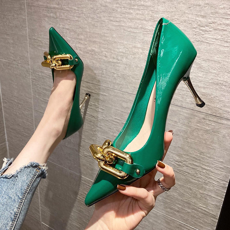 New Girl Pointy Stiletto High Heels - Professional Work Shoes