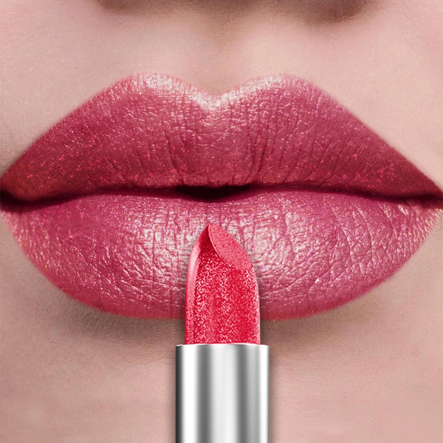 21Colors Metallic Lipstick - Bold Glitter & Matte Finish (Longwear Gift Set)