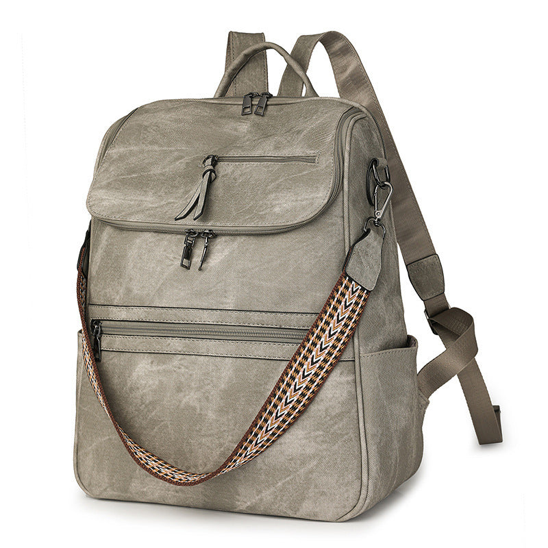 Trendy Retro Backpack for Students
