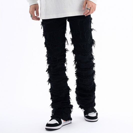 Slim Fit Stylish Denim Trousers for Men and Women