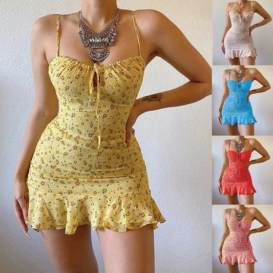 Women's Sexy Floral Camisole Summer Dress