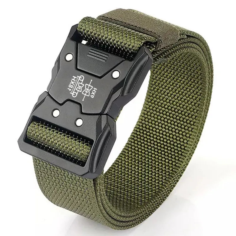 High Quality Men Belt Outdoor Work Training Belt Woven Belt Canvas Multi Function Belt Denim Belt