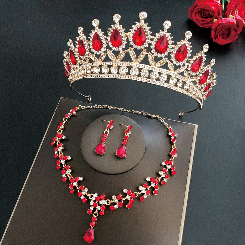 Elegant Royal Queen Bridal Jewelry Set for Women