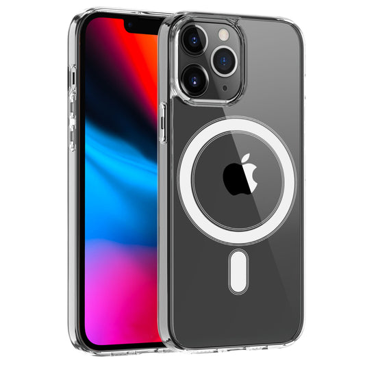 KIKO Clear Magnetic MagSafe Circle Case for iPhone 13 Pro